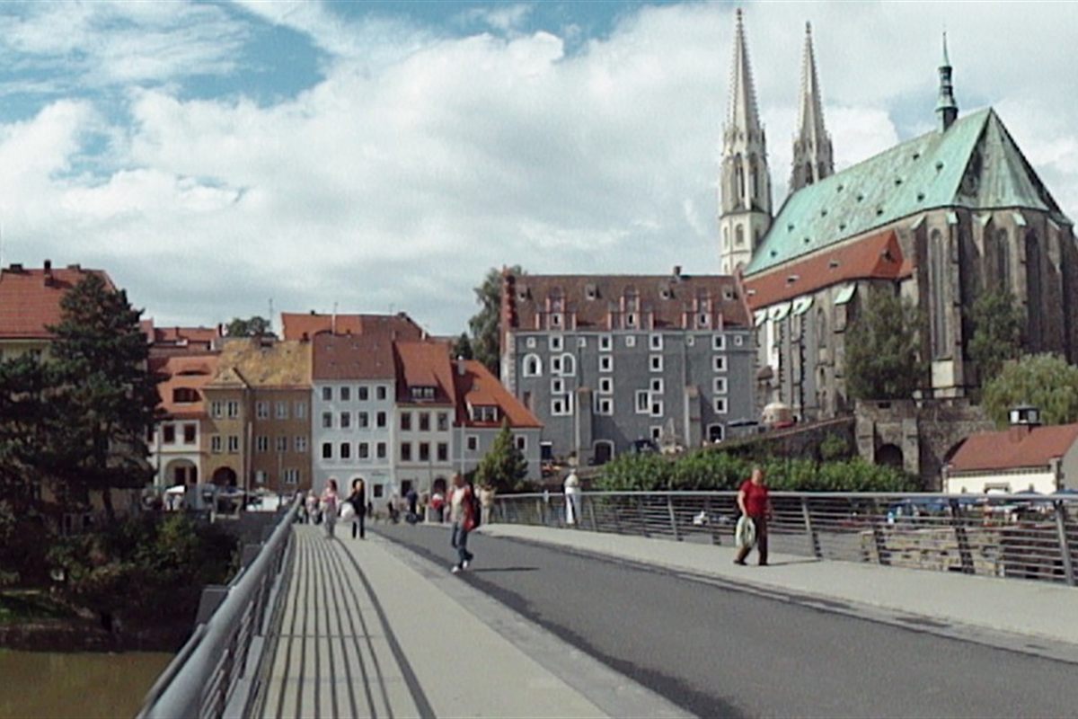 Panorama zabytkowej starówki Görlitz